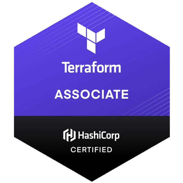 Terraform Associate badge